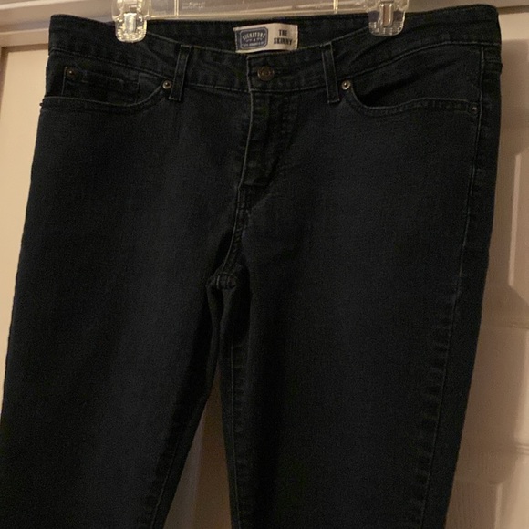 Levi Strauss & Co. Signature, The Skinny jeans, women’s size 14 L - Picture 4 of 13